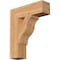 Ekena Millwork Funston Block Smooth Bracket, Western Red Cedar, 5 1/2"W x 20"D x 24"H BKT06X20X24FST05SWR - alternate 1